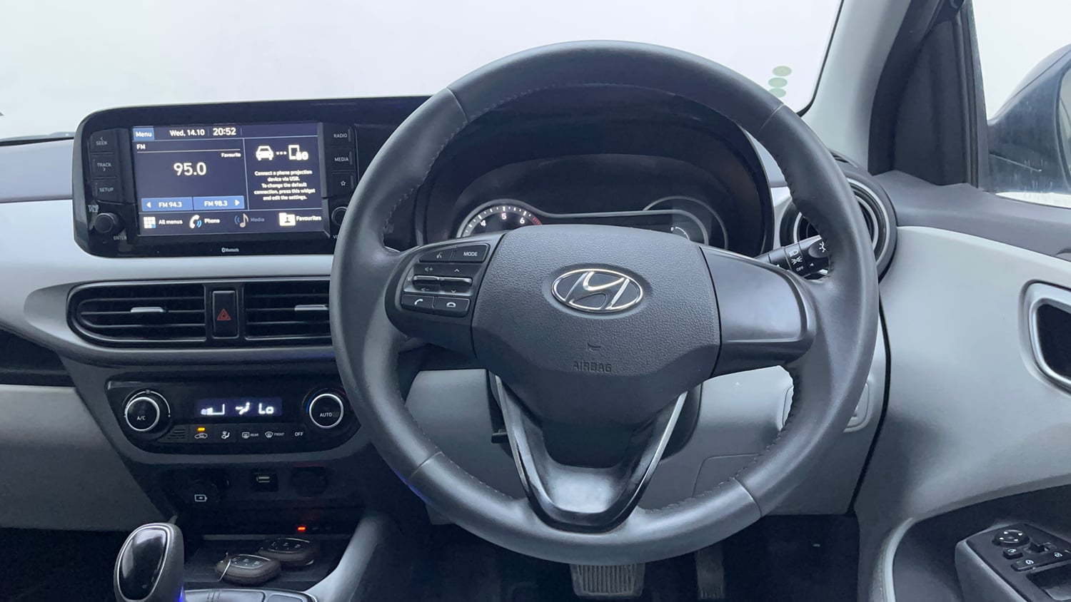 Used 2020 Hyundai Grand i10 Nios Asta AMT 1.2 Kappa VTVT Petrol Automatic interior STEERING VIEW