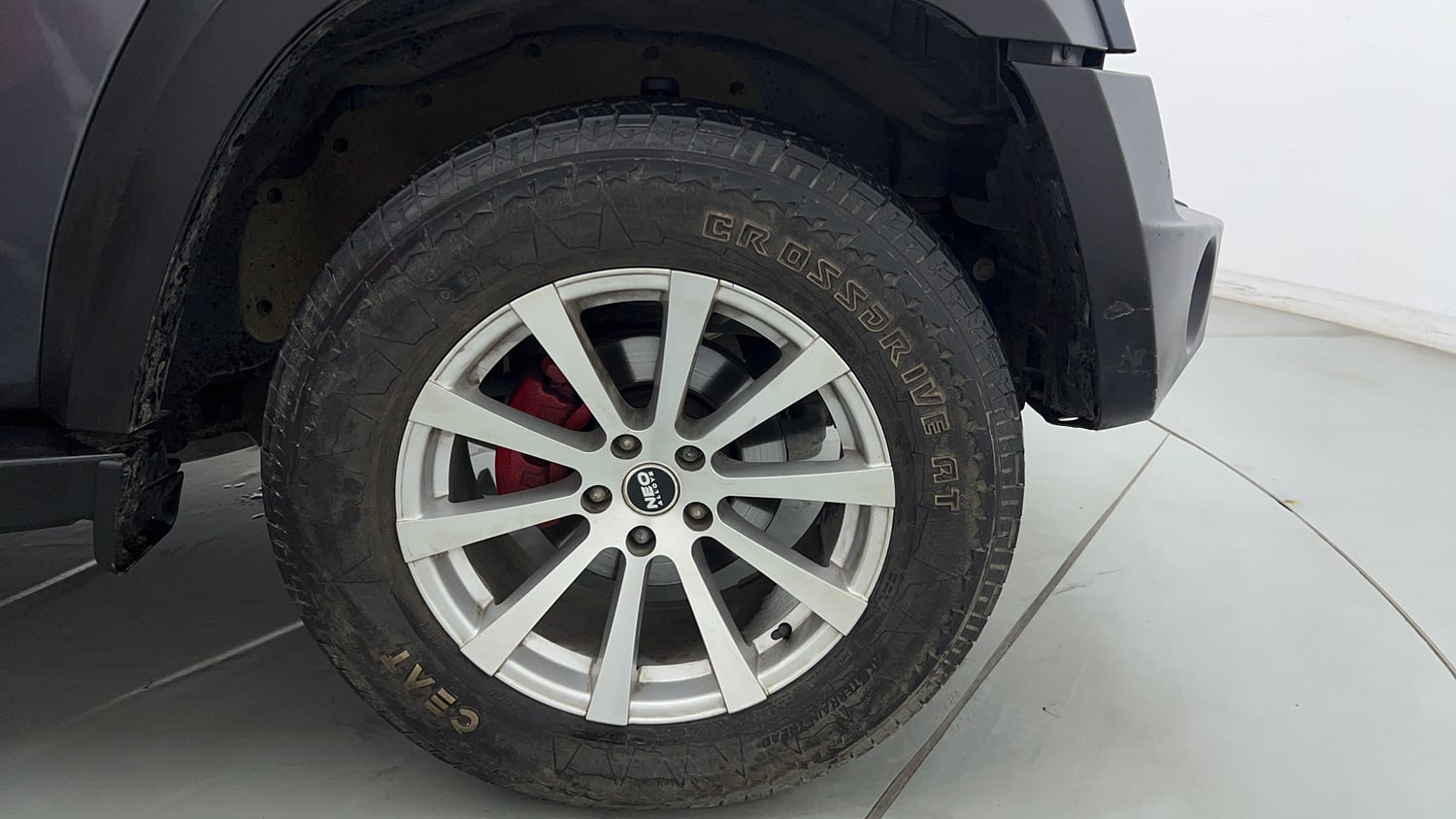 Used 2024 Mahindra Thar LX Hard Top Diesel MT RWD Diesel Manual tyres RIGHT FRONT TYRE RIM VIEW