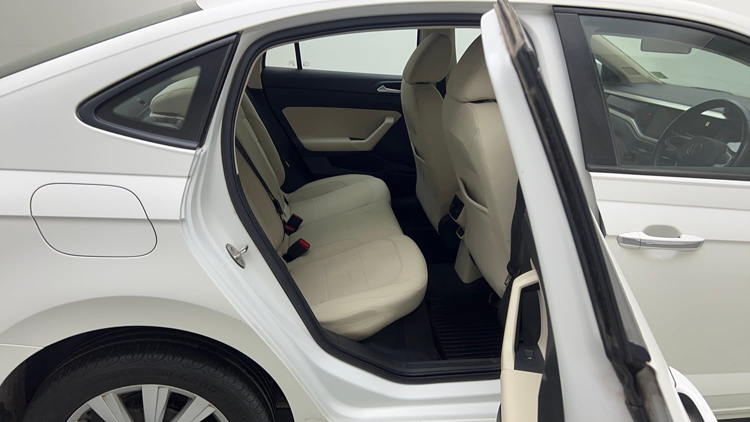 Used 2022 Volkswagen Virtus Highline 1.0 TSI AT Petrol Automatic interior RIGHT SIDE REAR DOOR CABIN VIEW