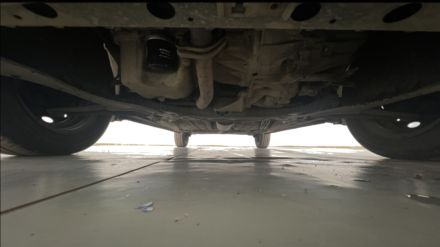 Used 2022 Maruti Suzuki Ignis Sigma 1.2 MT Petrol Manual extra FRONT LEFT UNDERBODY VIEW