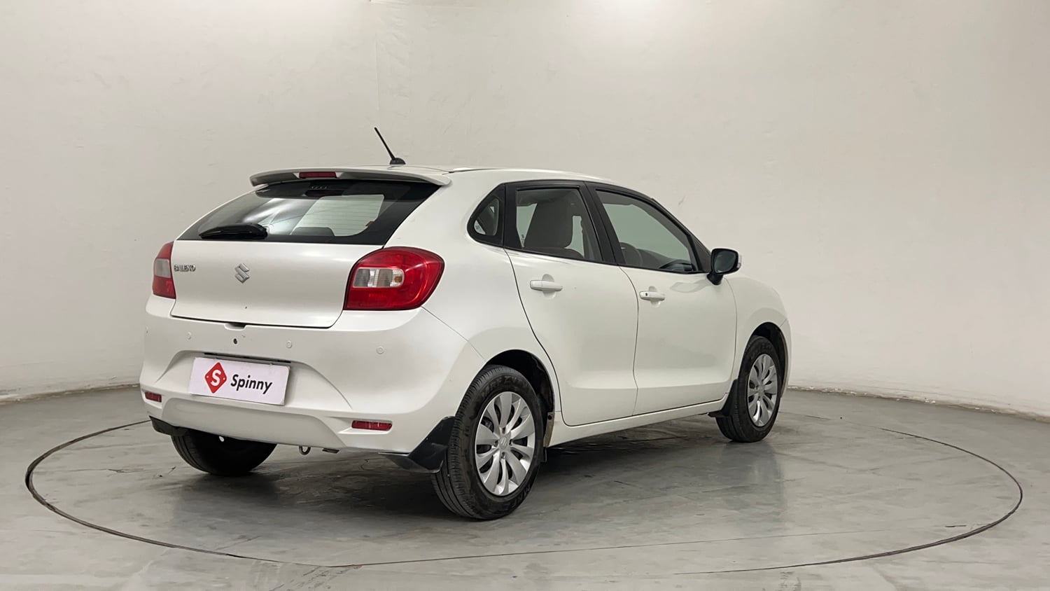 Used 2016 Maruti Suzuki Baleno Delta Petrol+CNG (Outside Fitted) Cng Manual exterior RIGHT REAR CORNER VIEW
