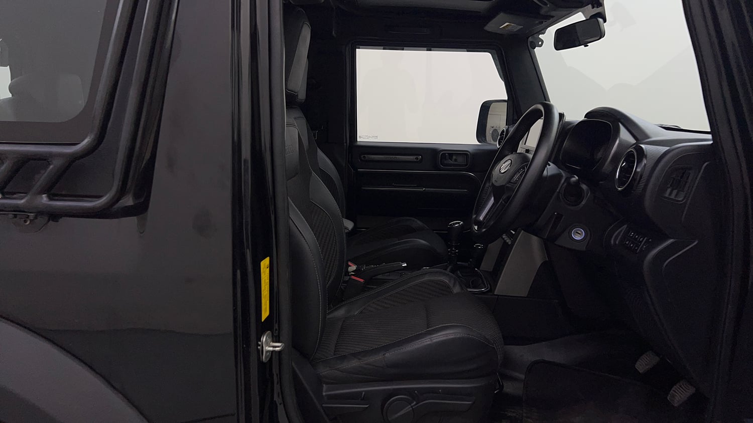 Used 2021 mahindra Thar LX Hard Top Petrol MT 4WD Petrol Manual interior RIGHT SIDE FRONT DOOR CABIN VIEW