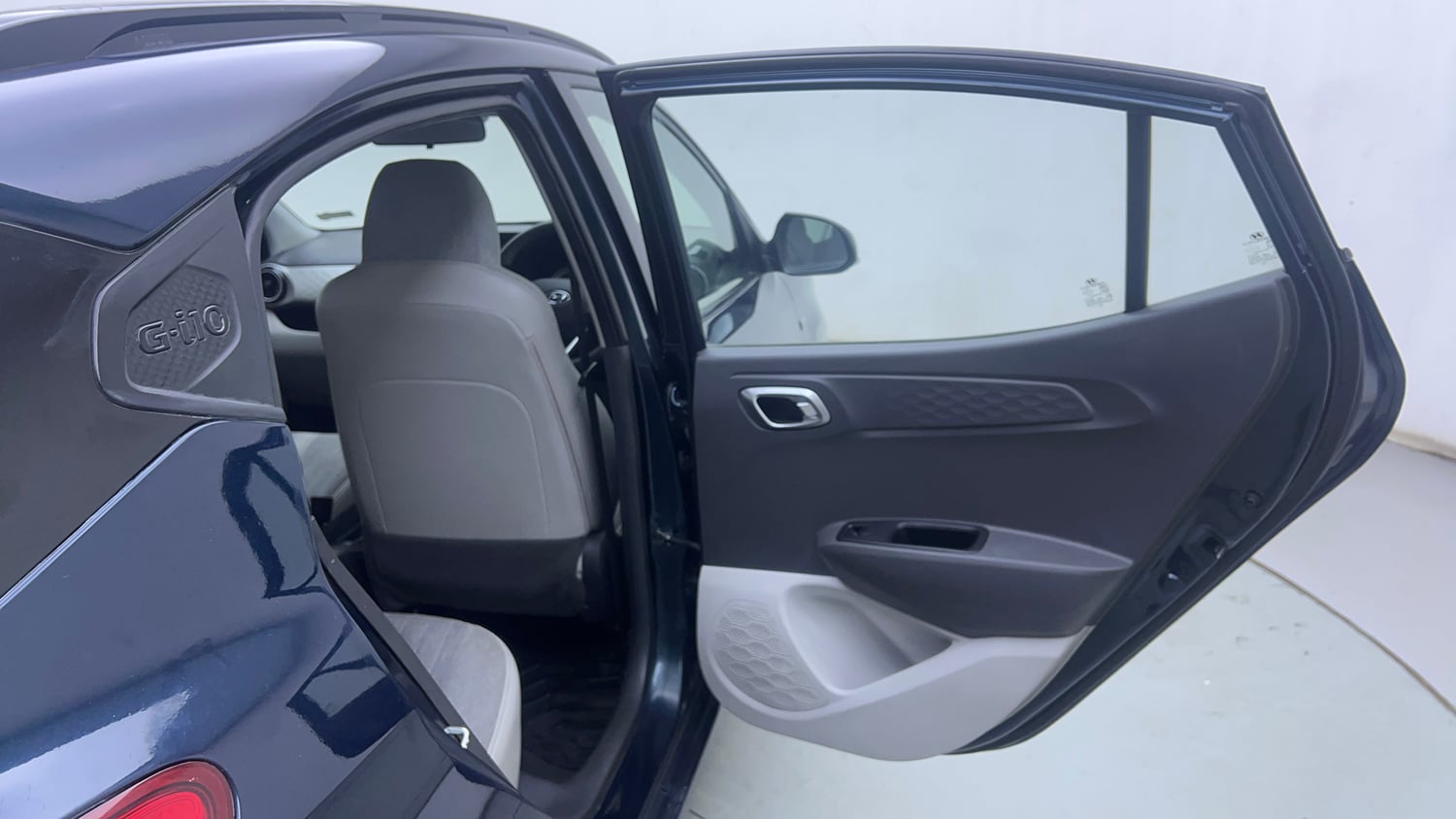 Used 2020 Hyundai Grand i10 Nios Sportz AMT 1.2 Kappa VTVT Petrol Automatic interior RIGHT REAR DOOR OPEN VIEW