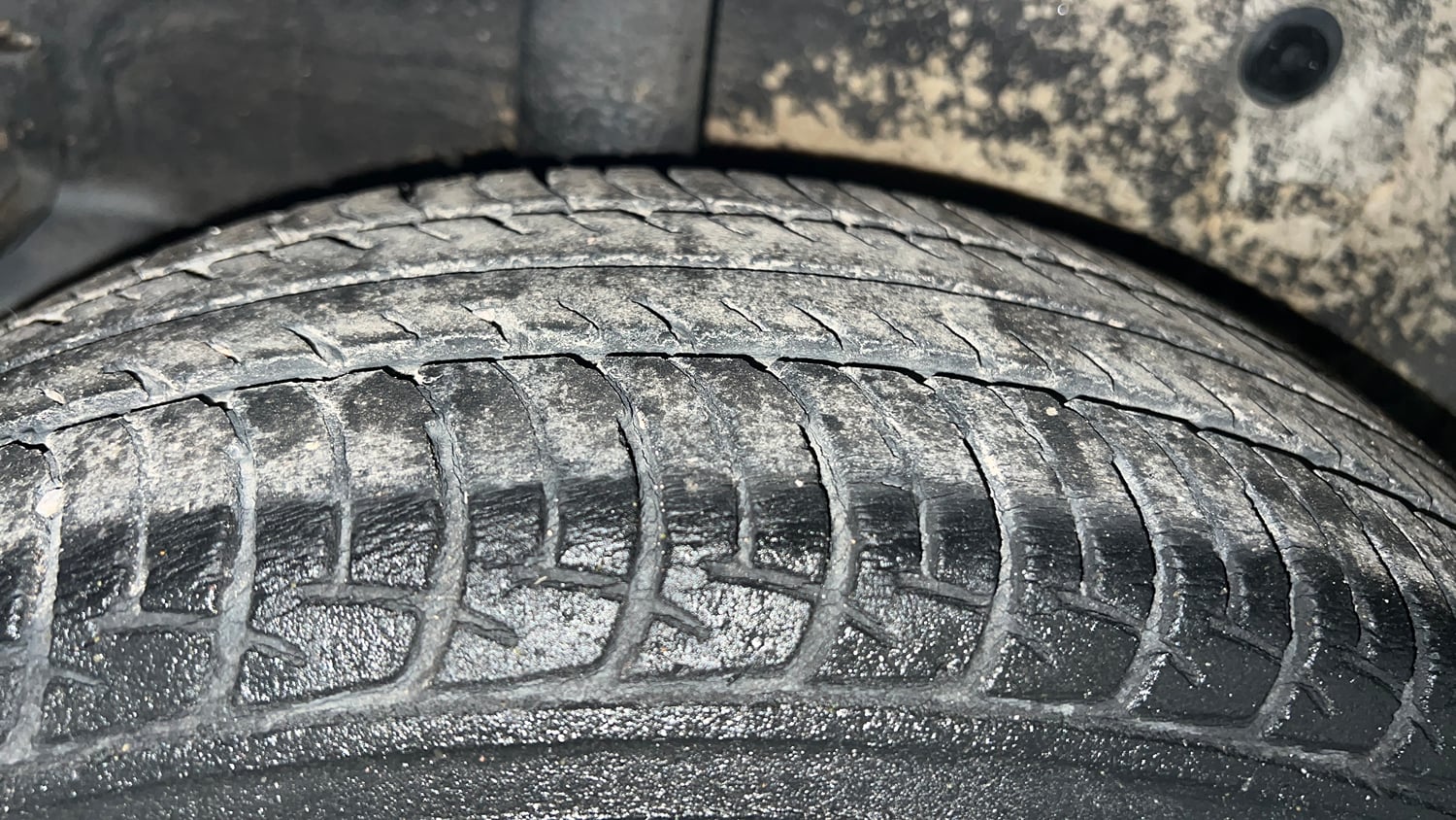 Used 2017 Maruti Suzuki Celerio VXi AMT Petrol Automatic tyres RIGHT REAR TYRE TREAD VIEW