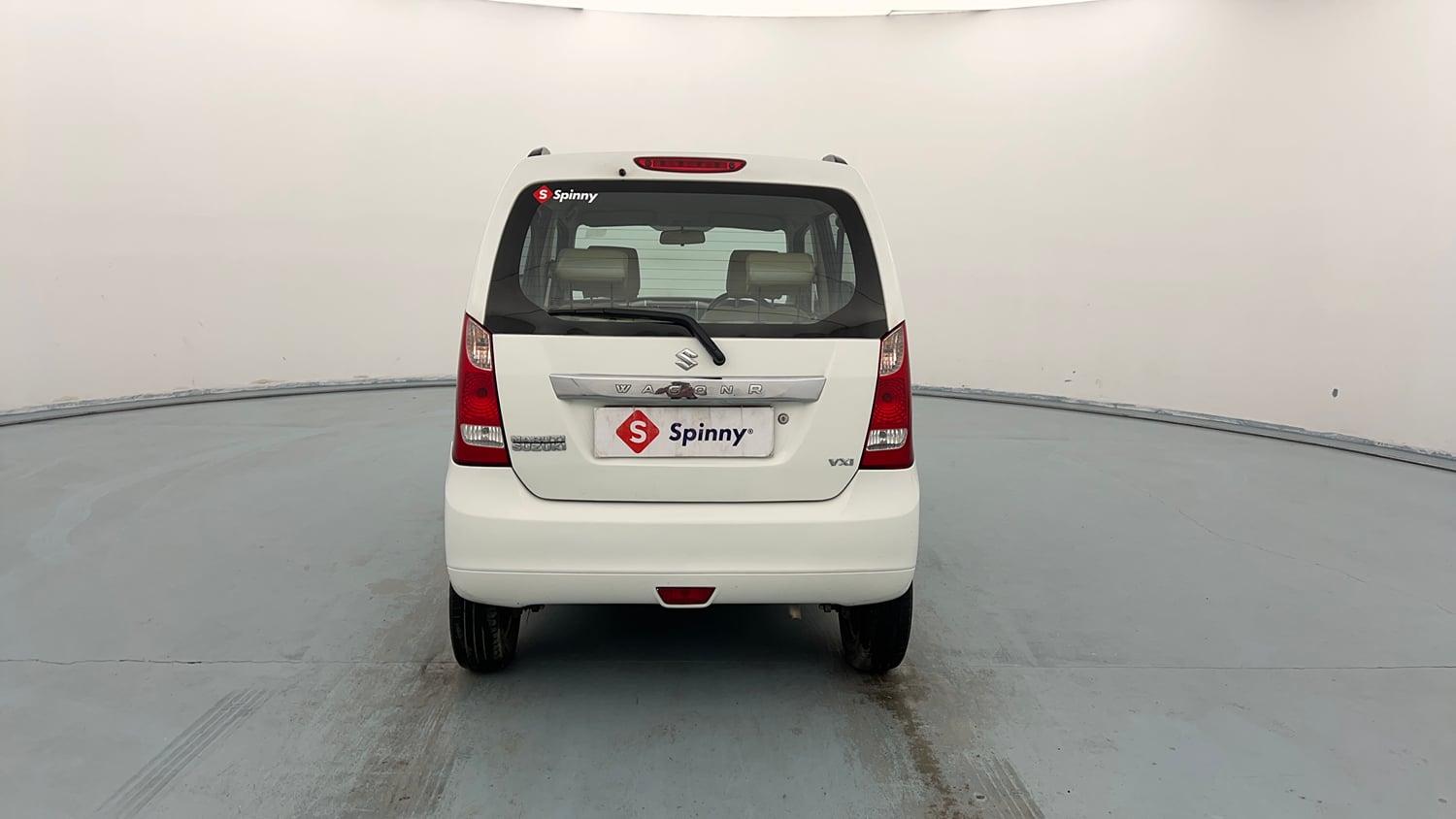 Used 2013 Maruti Suzuki Wagon R VXI Petrol Manual exterior BACK VIEW