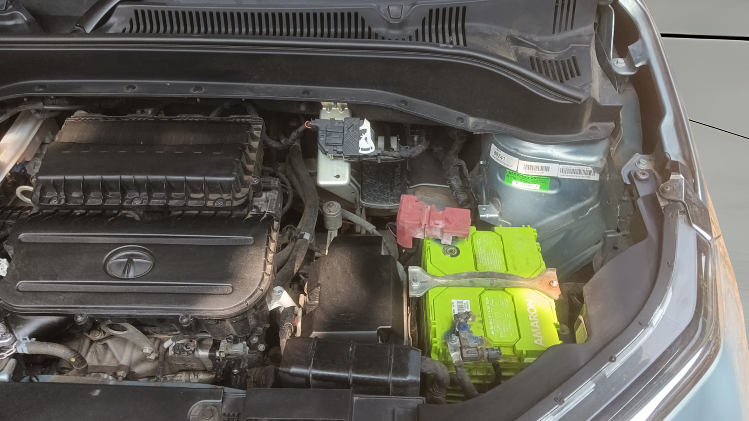 Used 2022 Tata Punch Accomplished MT Petrol Manual engine ENGINE LEFT SIDE VIEW