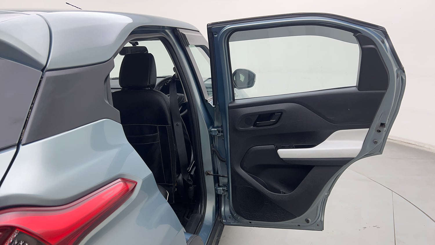 Used 2023 Tata Punch Accomplished Dazzle Pack AMT Petrol Automatic interior RIGHT REAR DOOR OPEN VIEW