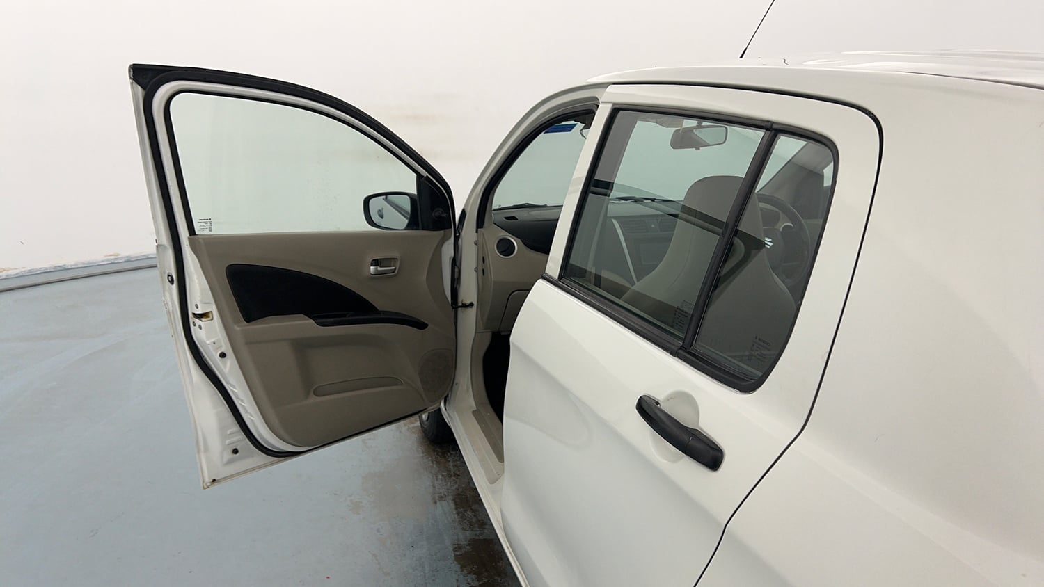 Used 2017 Maruti Suzuki Celerio VXi AMT Petrol Automatic interior LEFT FRONT DOOR OPEN VIEW