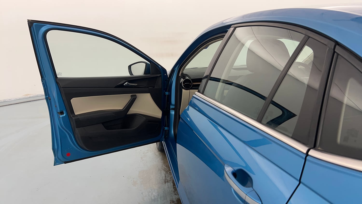 Used 2023 Skoda Slavia Style 1.0L TSI MT Petrol Manual interior LEFT FRONT DOOR OPEN VIEW