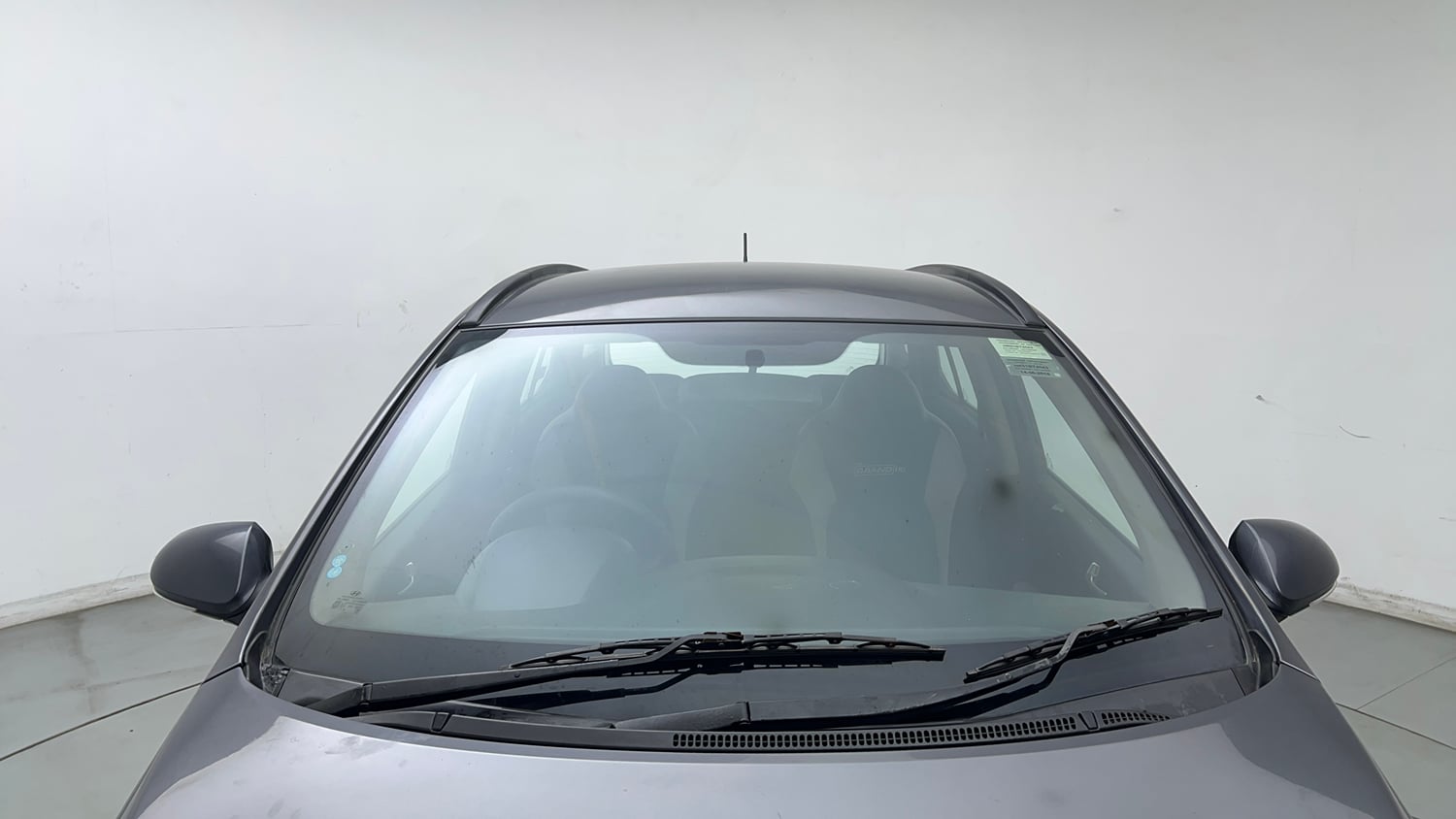 Used 2018 Hyundai Grand i10 Sportz 1.2 Kappa VTVT Petrol Manual exterior FRONT WINDSHIELD VIEW