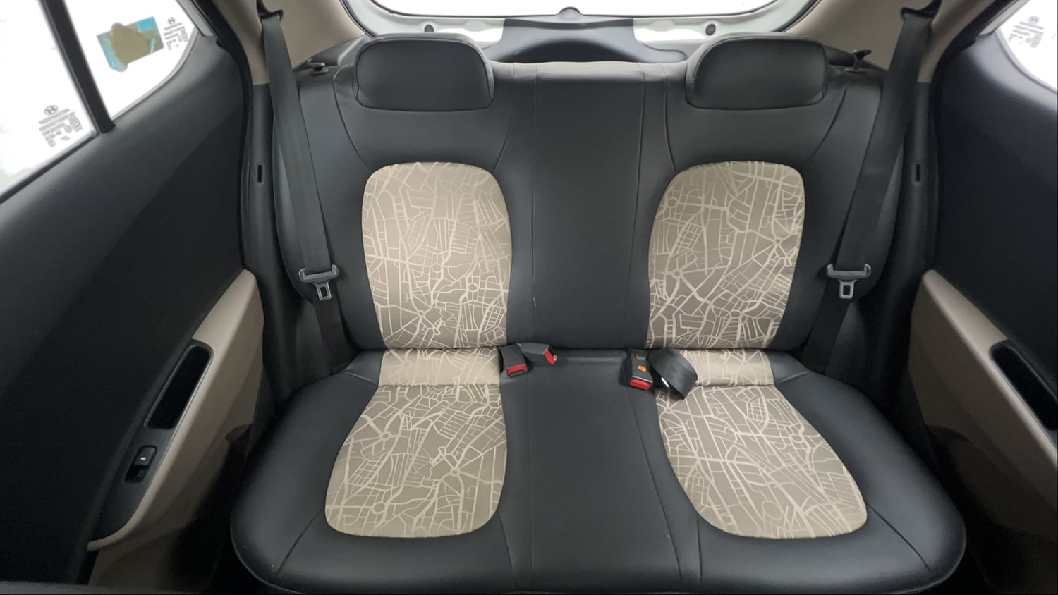 Used 2018 Hyundai Grand i10 Magna 1.2 Kappa VTVT Petrol Manual interior REAR SEAT CONDITION VIEW