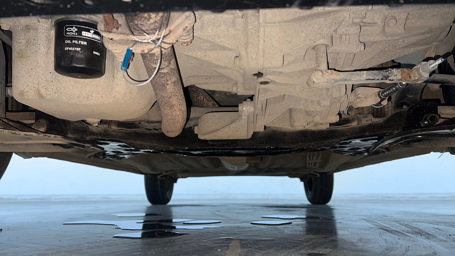 Used 2023 Maruti Suzuki Ignis Sigma 1.2 MT Petrol Manual extra FRONT LEFT UNDERBODY VIEW
