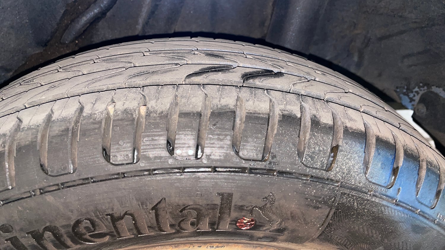 Used 2014 Honda Amaze 1.2 VX i-VTEC Petrol Manual tyres LEFT REAR TYRE TREAD VIEW