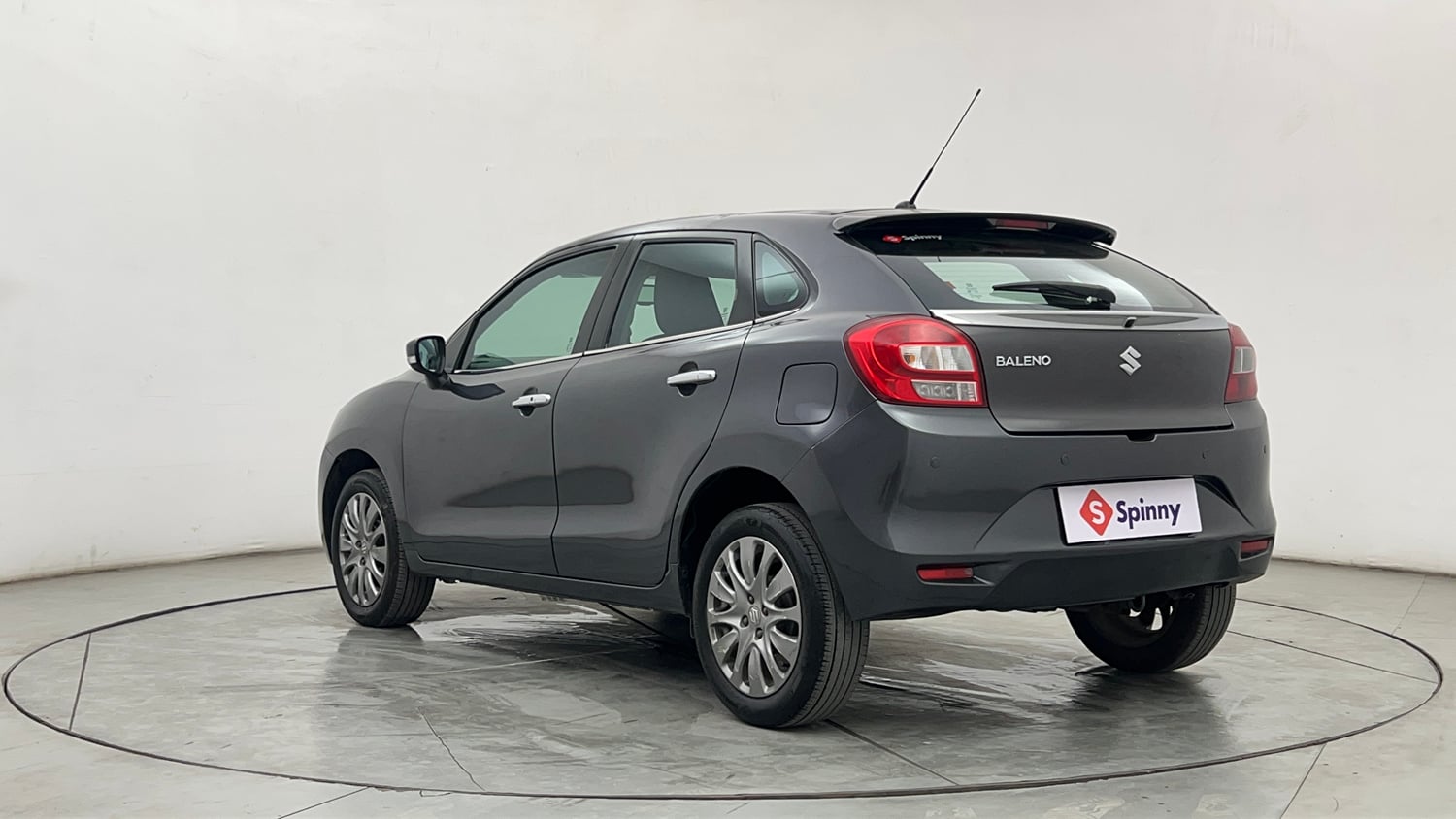 Used 2017 Maruti Suzuki Baleno Alpha 1.2 Petrol Manual exterior LEFT REAR CORNER VIEW