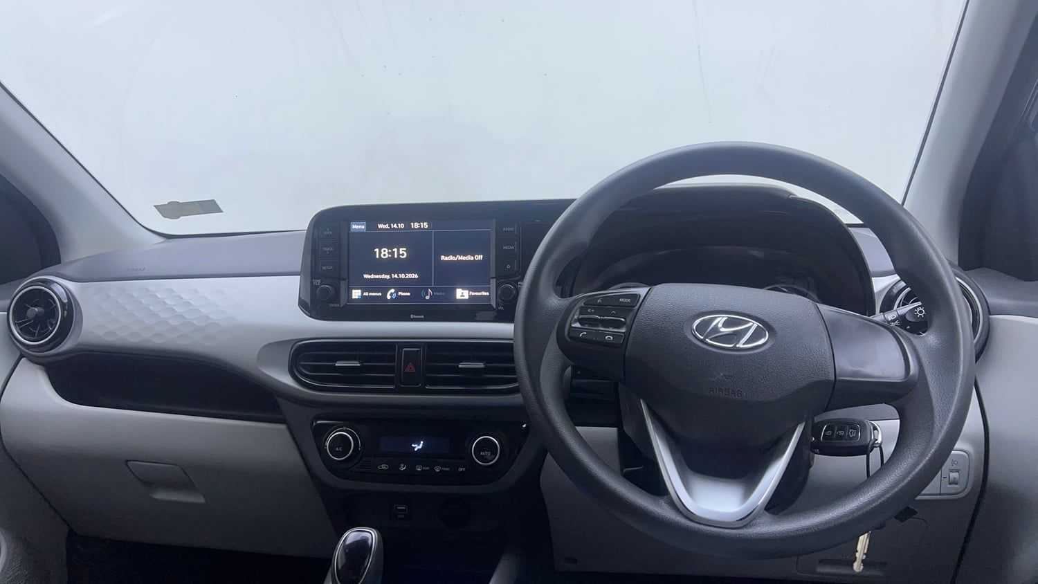 Used 2020 Hyundai Grand i10 Nios Sportz AMT 1.2 Kappa VTVT Petrol Automatic interior DASHBOARD VIEW