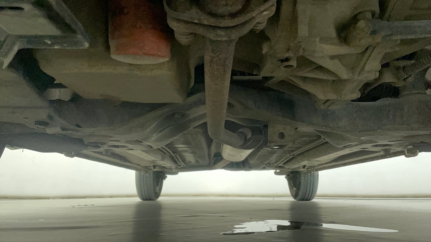 Used 2017 Maruti Suzuki Celerio VXi Petrol Manual extra FRONT LEFT UNDERBODY VIEW