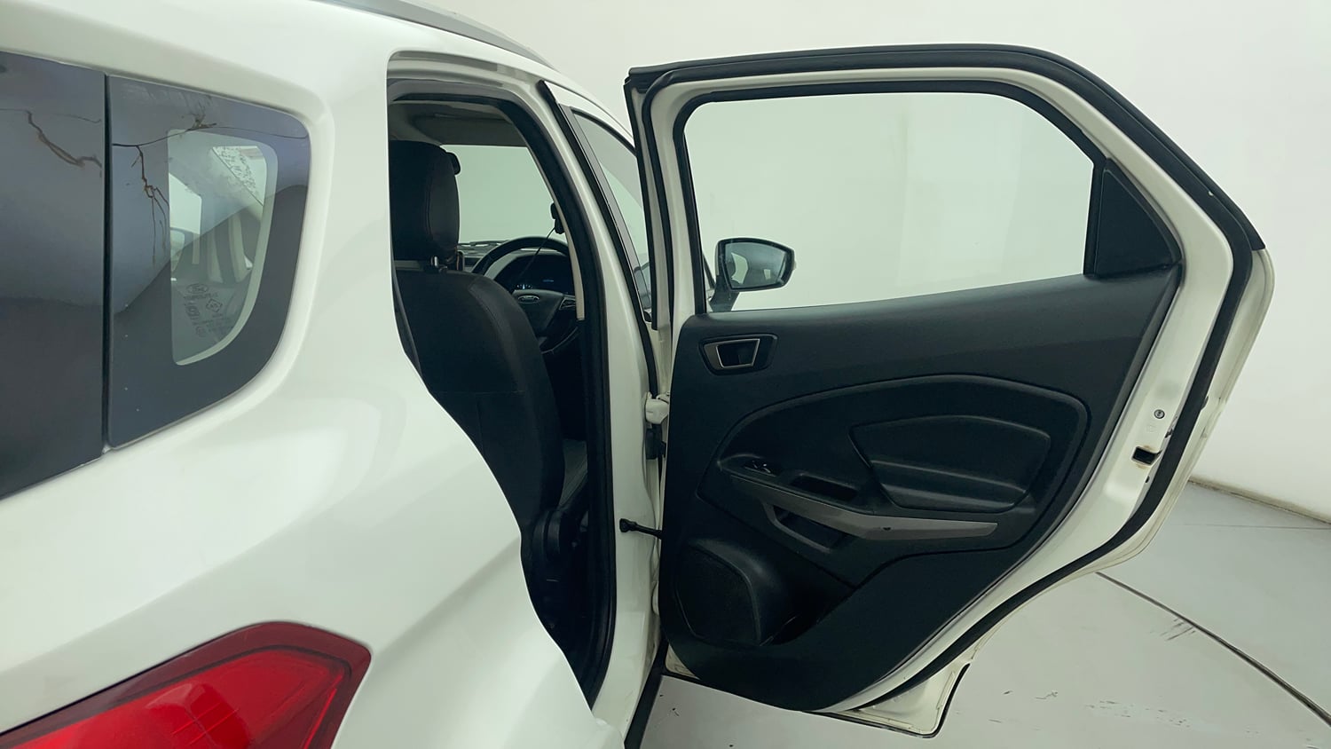 Used 2019 Ford EcoSport Titanium 1.5L TDCi Diesel Manual interior RIGHT REAR DOOR OPEN VIEW