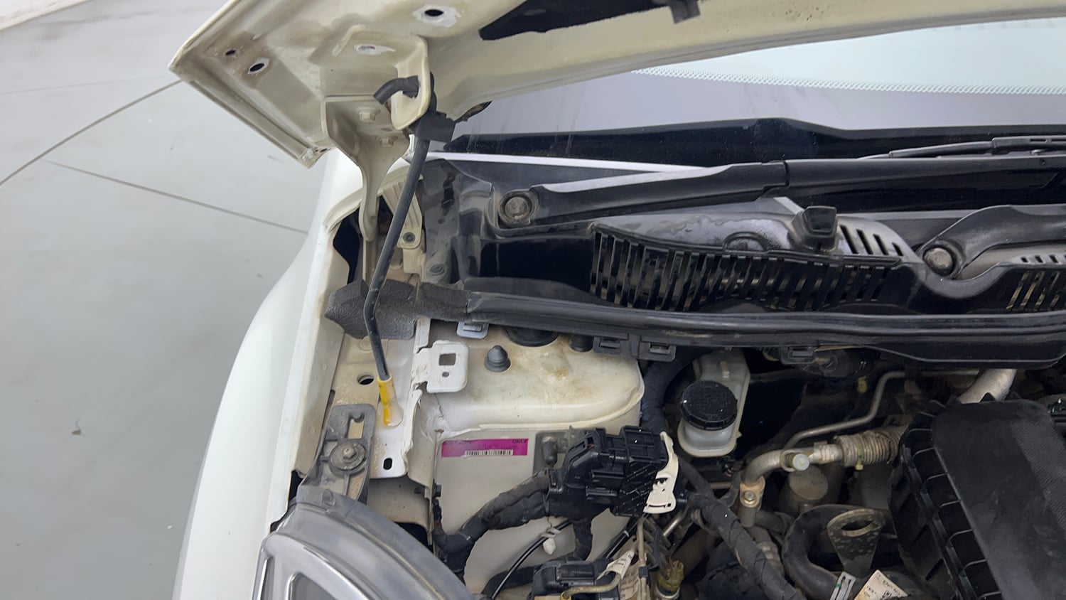 Used 2018 Tata Nexon XM Diesel Diesel Manual engine ENGINE RIGHT SIDE HINGE & APRON VIEW