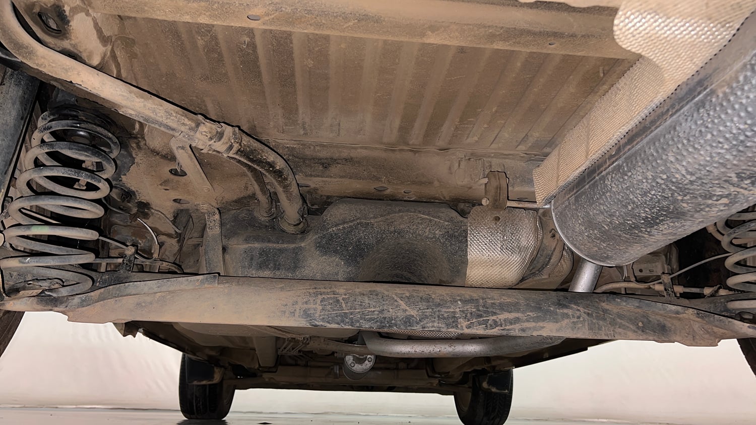 Used 2018 Ford EcoSport Trend + 1.5L Ti-VCT AT Petrol Automatic extra REAR UNDERBODY VIEW (TAKEN FROM REAR)
