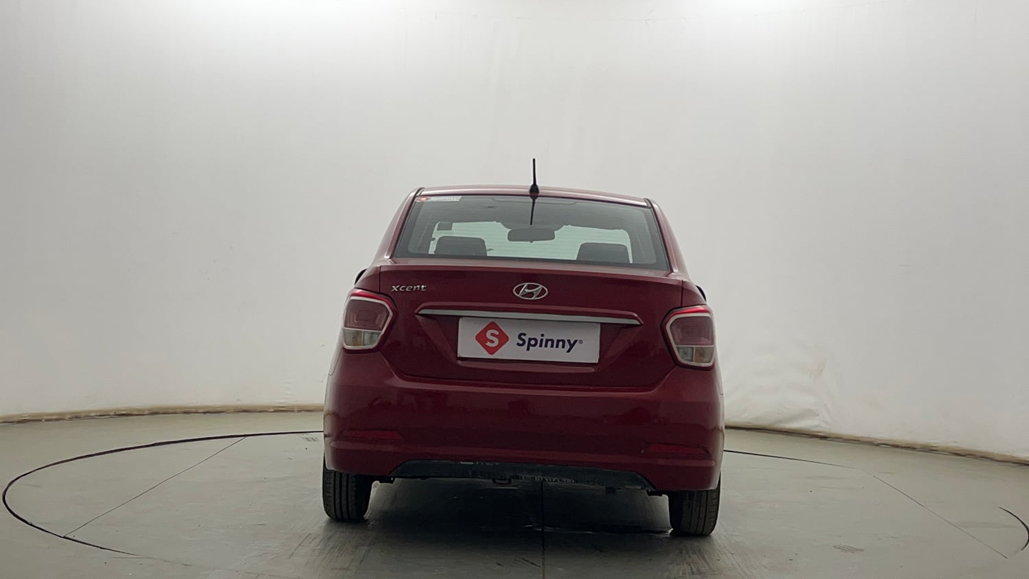 Used 2014 Hyundai Xcent S 1.2 Petrol Manual exterior BACK VIEW