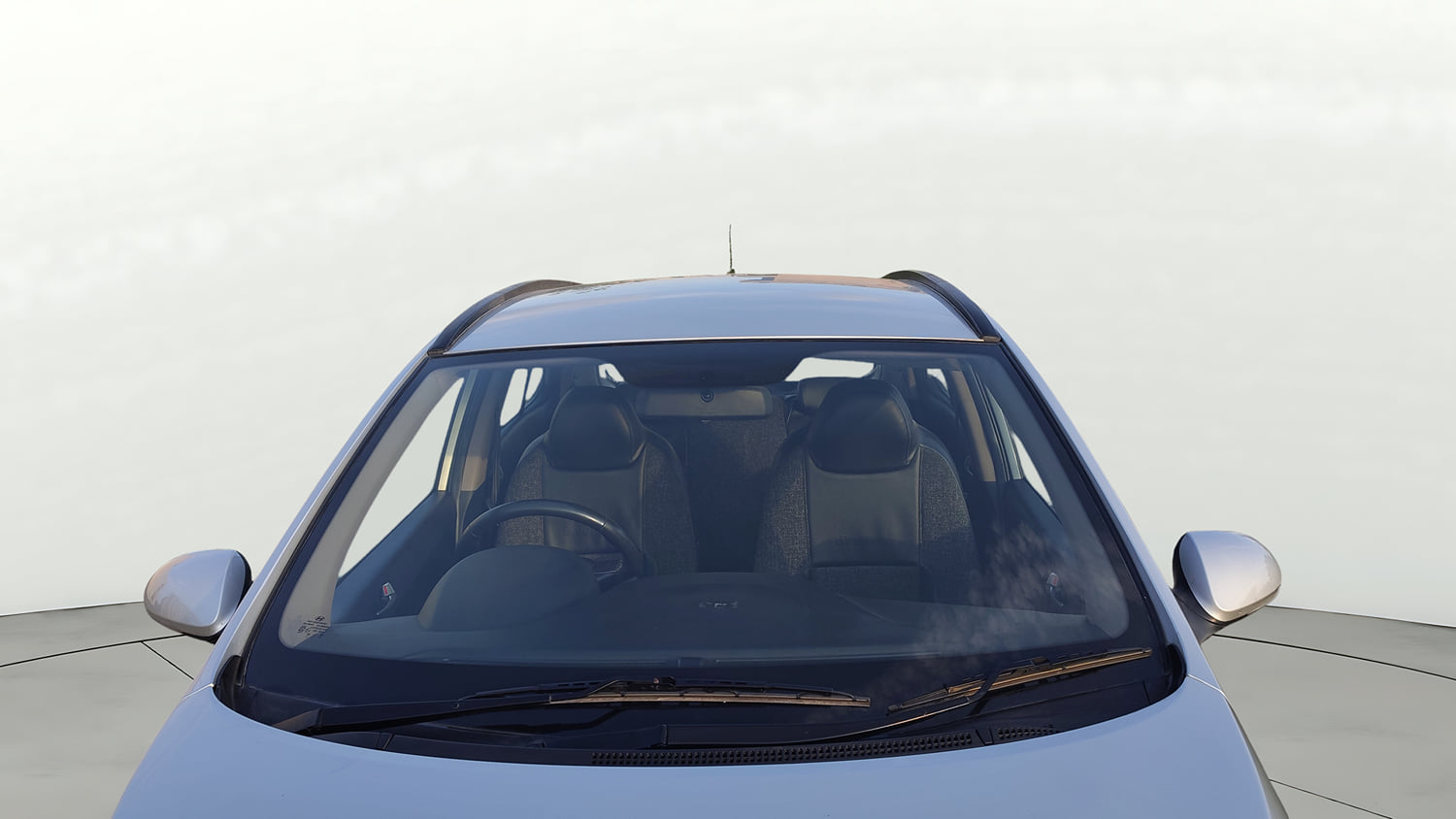 Used 2013 Hyundai Grand i10 Asta 1.2 Kappa VTVT Petrol Manual exterior FRONT WINDSHIELD VIEW