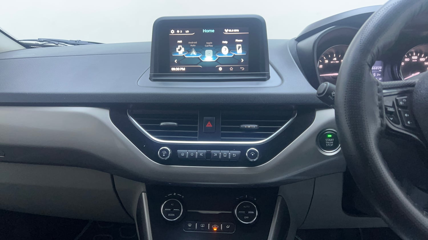Used 2018 Tata Nexon XZ Plus Diesel Diesel Manual interior MUSIC SYSTEM & AC CONTROL VIEW
