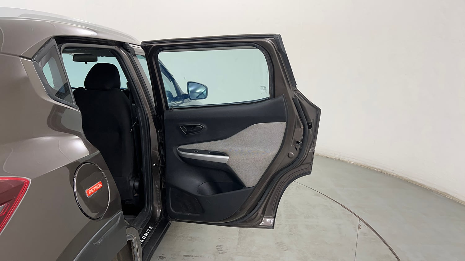 Used 2023 Nissan Magnite XE Petrol Manual interior RIGHT REAR DOOR OPEN VIEW