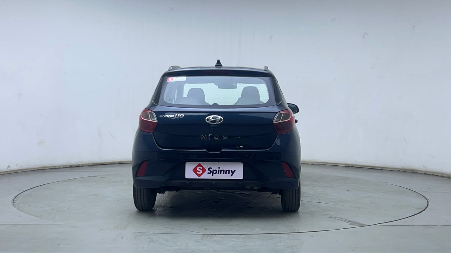 Used 2020 Hyundai Grand i10 Nios Sportz AMT 1.2 Kappa VTVT Petrol Automatic exterior BACK VIEW