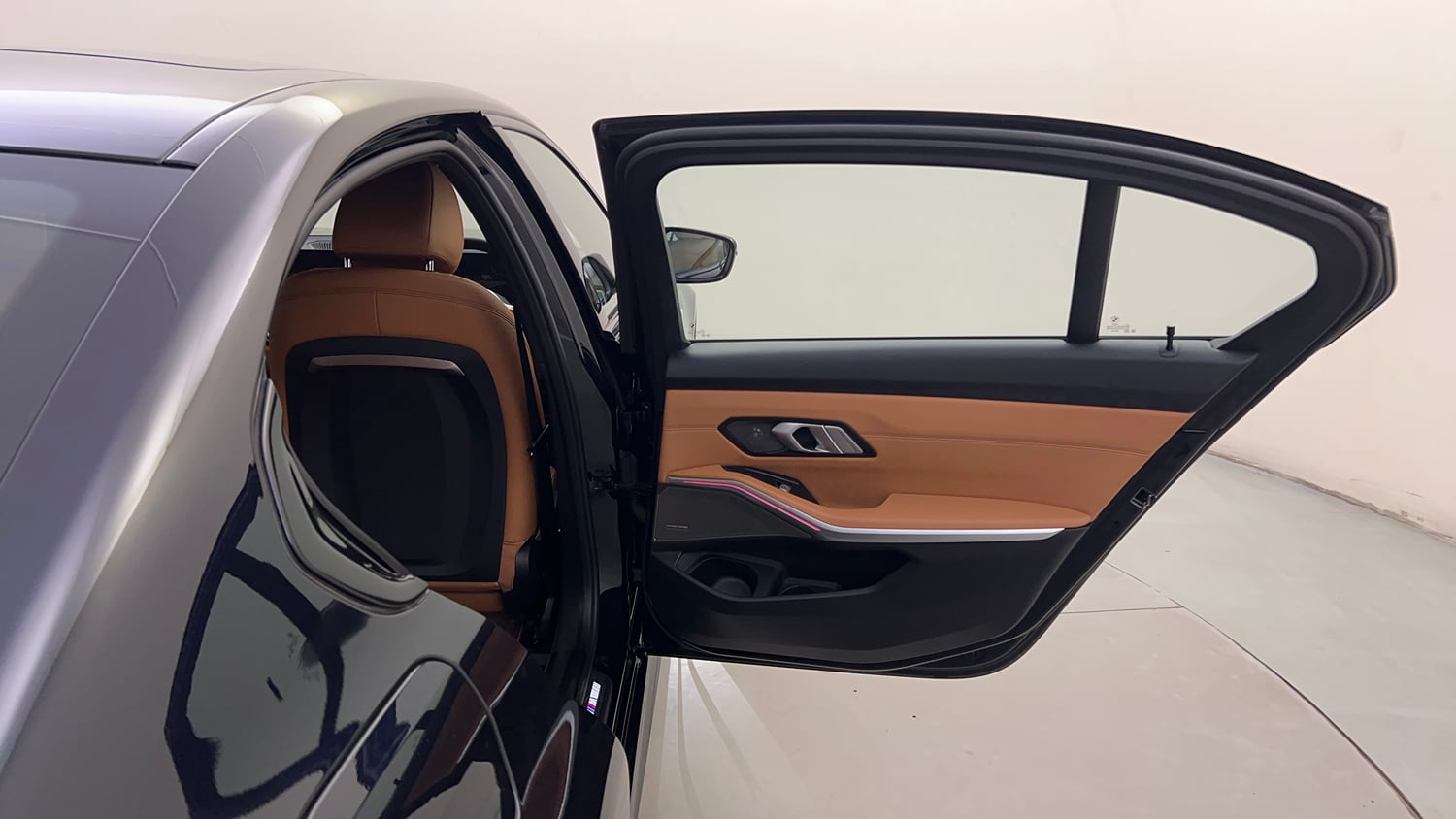 Used 2025 BMW 3 Series Gran Limousine 330Li M Sport Petrol Automatic interior RIGHT REAR DOOR OPEN VIEW