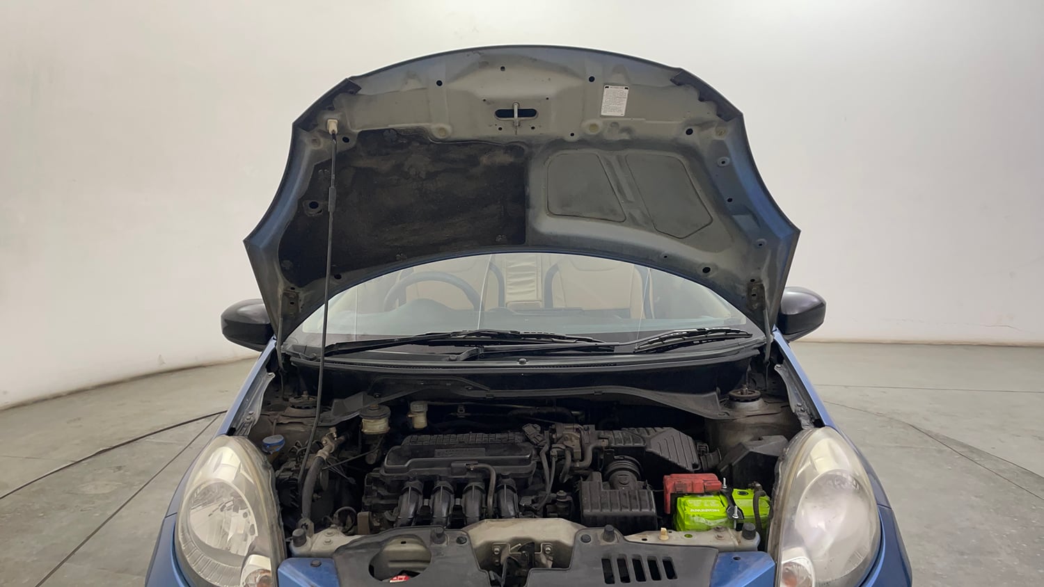 Used 2014 Honda Amaze 1.2 VX i-VTEC Petrol Manual engine ENGINE & BONNET OPEN FRONT VIEW