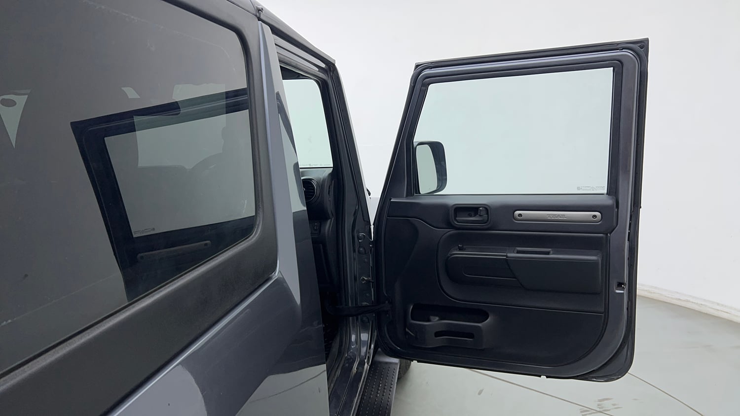 Used 2024 Mahindra Thar LX Hard Top Diesel MT RWD Diesel Manual interior RIGHT FRONT DOOR OPEN VIEW