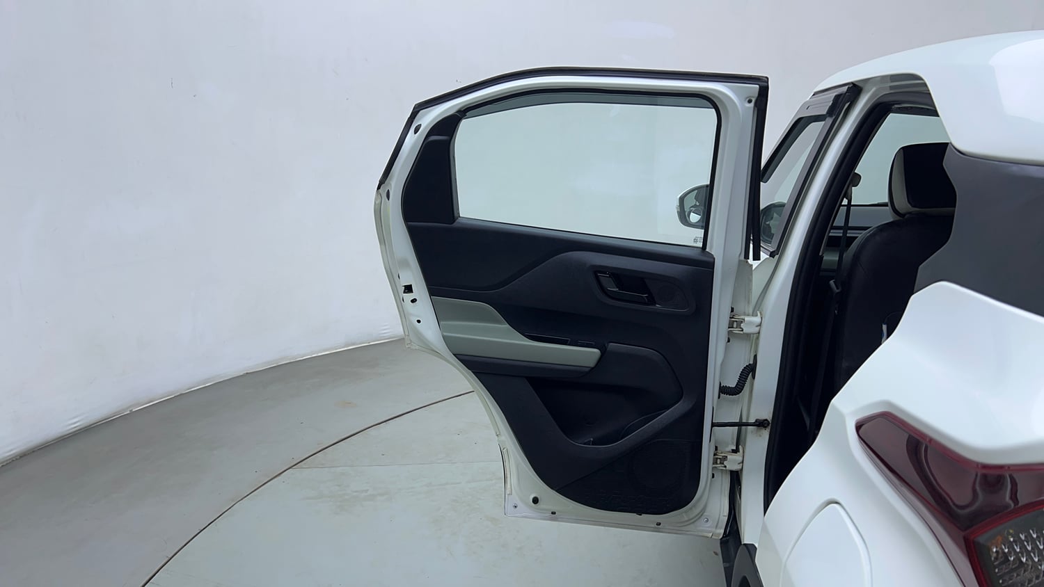 Used 2022 Tata Punch Adventure MT Petrol Manual interior LEFT REAR DOOR OPEN VIEW