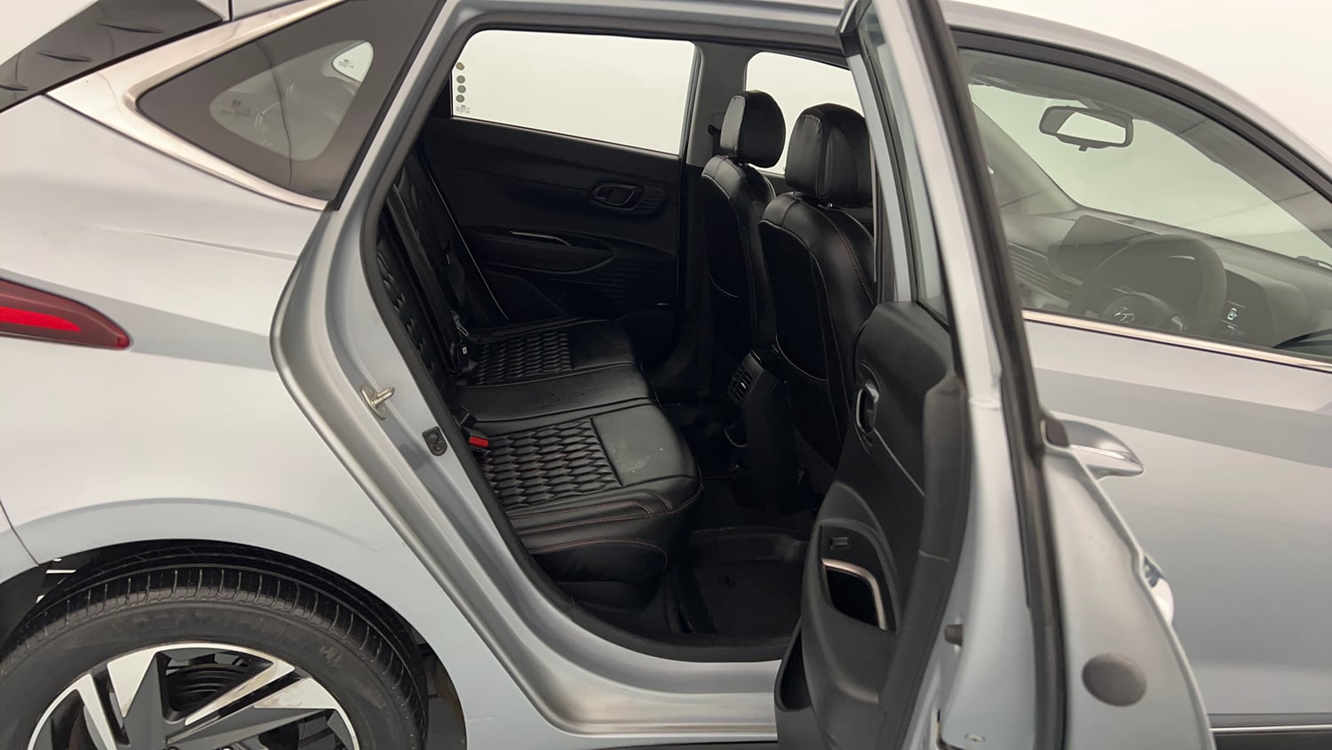 Used 2023 Hyundai i20 Asta (O) 1.2 IVT Petrol Automatic interior RIGHT SIDE REAR DOOR CABIN VIEW