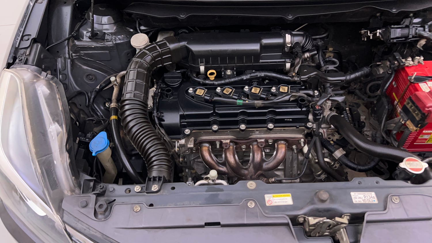 Used 2018 Maruti Suzuki Baleno Alpha 1.2 AT Petrol Automatic engine ENGINE RIGHT SIDE VIEW