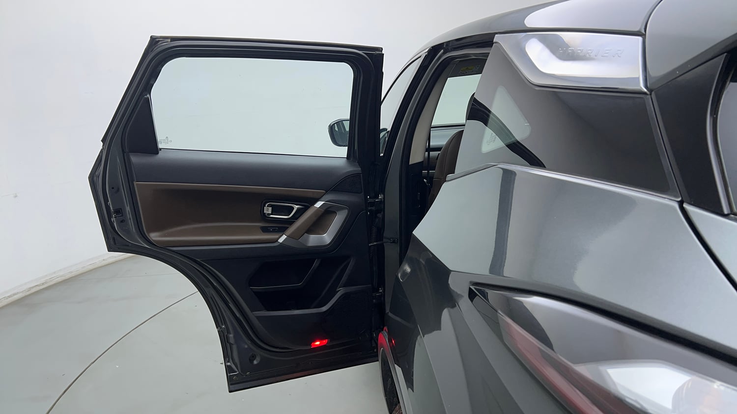 Used 2021 Tata Harrier XZ Diesel Manual interior LEFT REAR DOOR OPEN VIEW