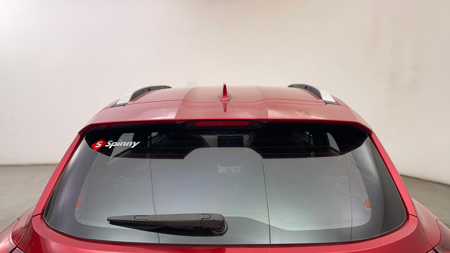 Used 2022 Nissan Magnite XV Turbo Petrol Manual exterior BACK WINDSHIELD VIEW