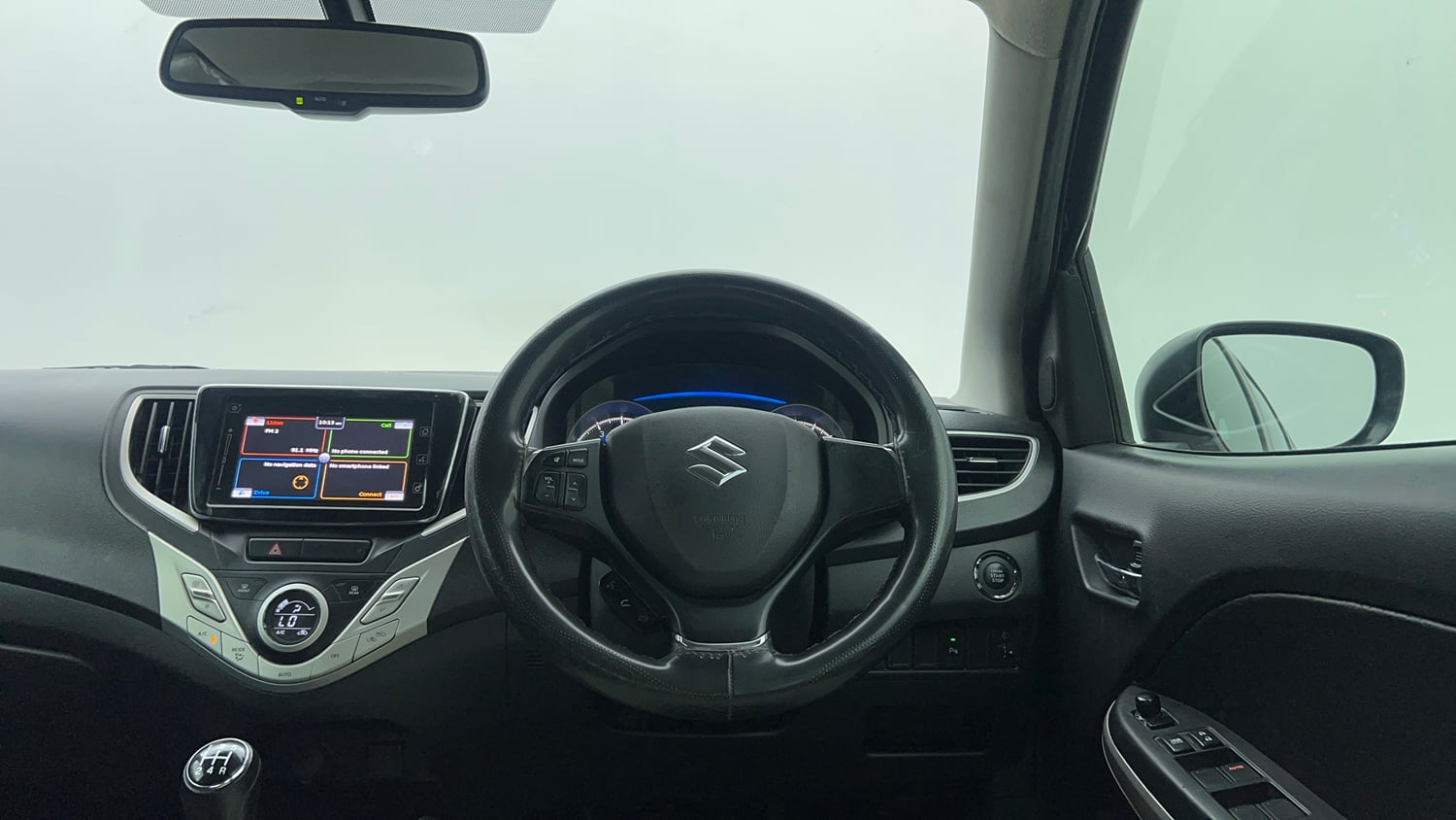 Used 2017 Maruti Suzuki Baleno Alpha 1.2 Petrol Manual interior STEERING VIEW