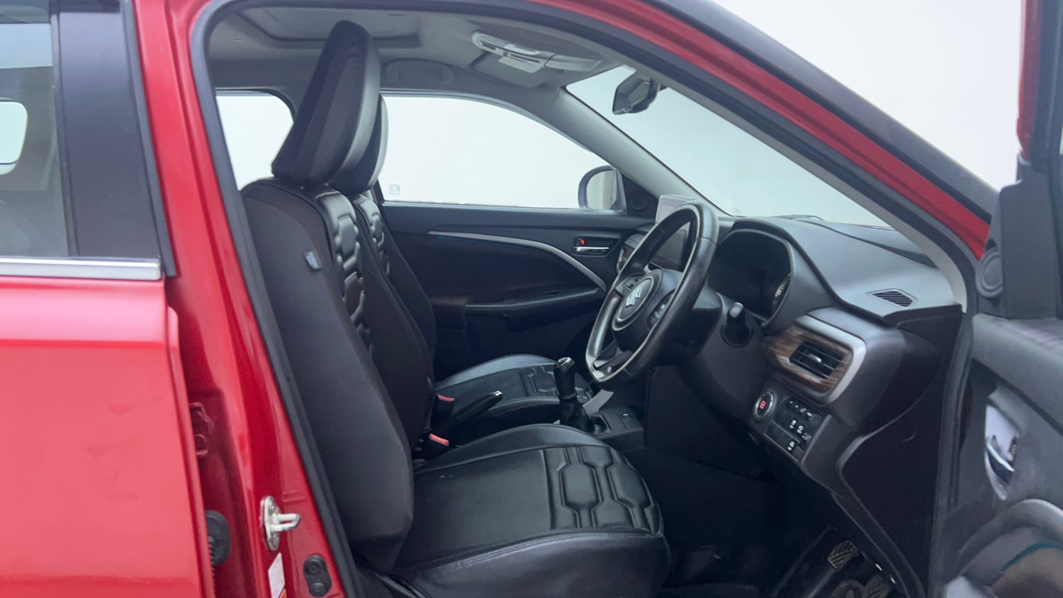 Used 2023 Maruti Suzuki Brezza Zxi Plus Dual Tone Petrol Manual interior RIGHT SIDE FRONT DOOR CABIN VIEW