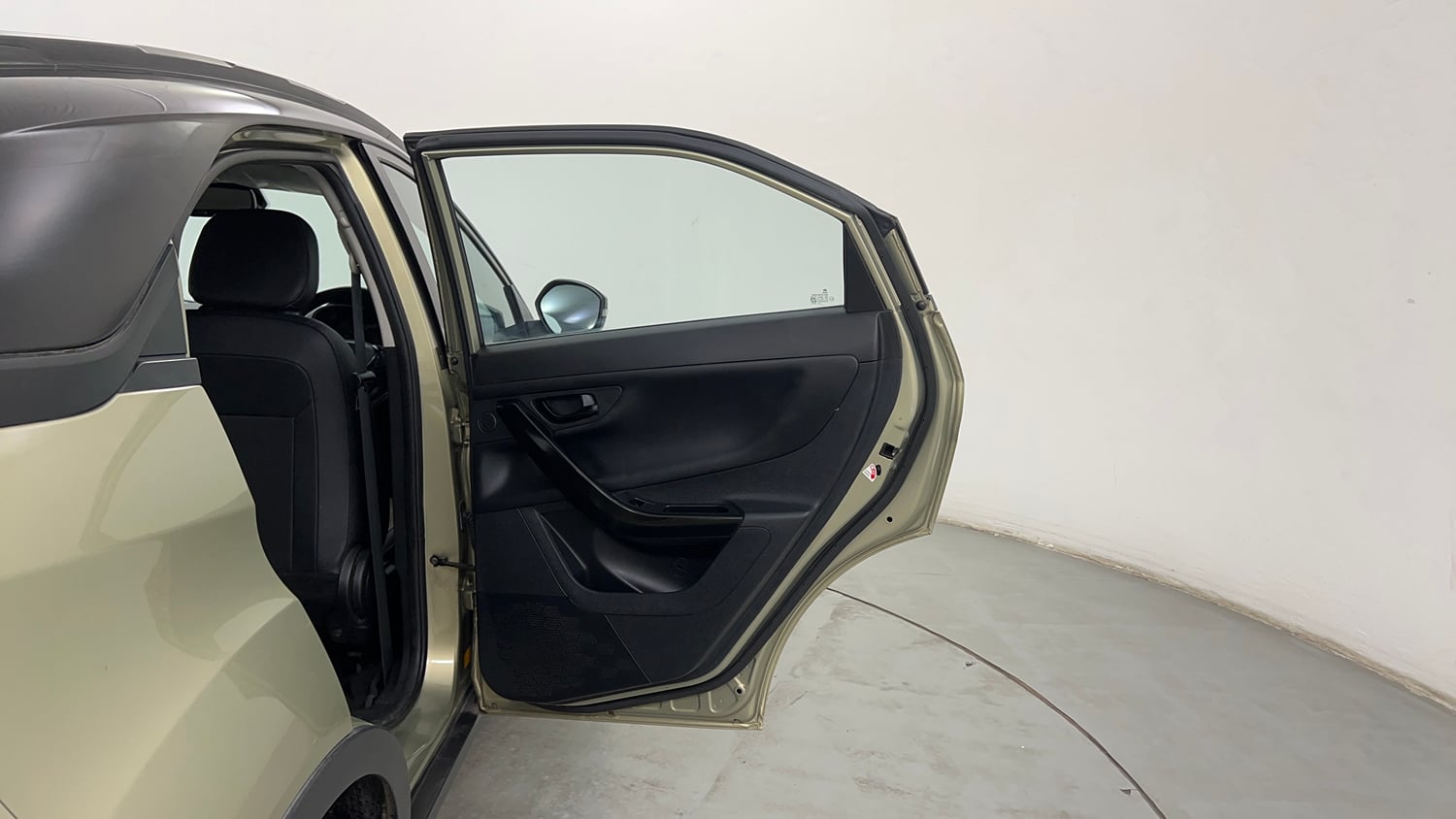 Used 2022 Tata Nexon Kaziranga XZA Plus (Premium) Petrol Automatic interior RIGHT REAR DOOR OPEN VIEW