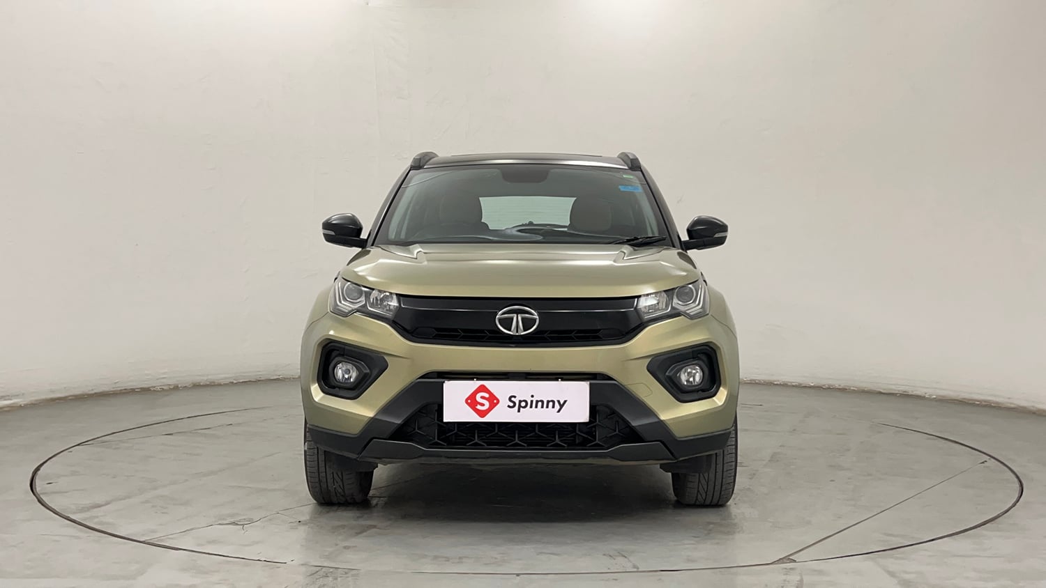 Used 2022 Tata Nexon Kaziranga XZA Plus (Premium) Petrol Automatic exterior FRONT VIEW