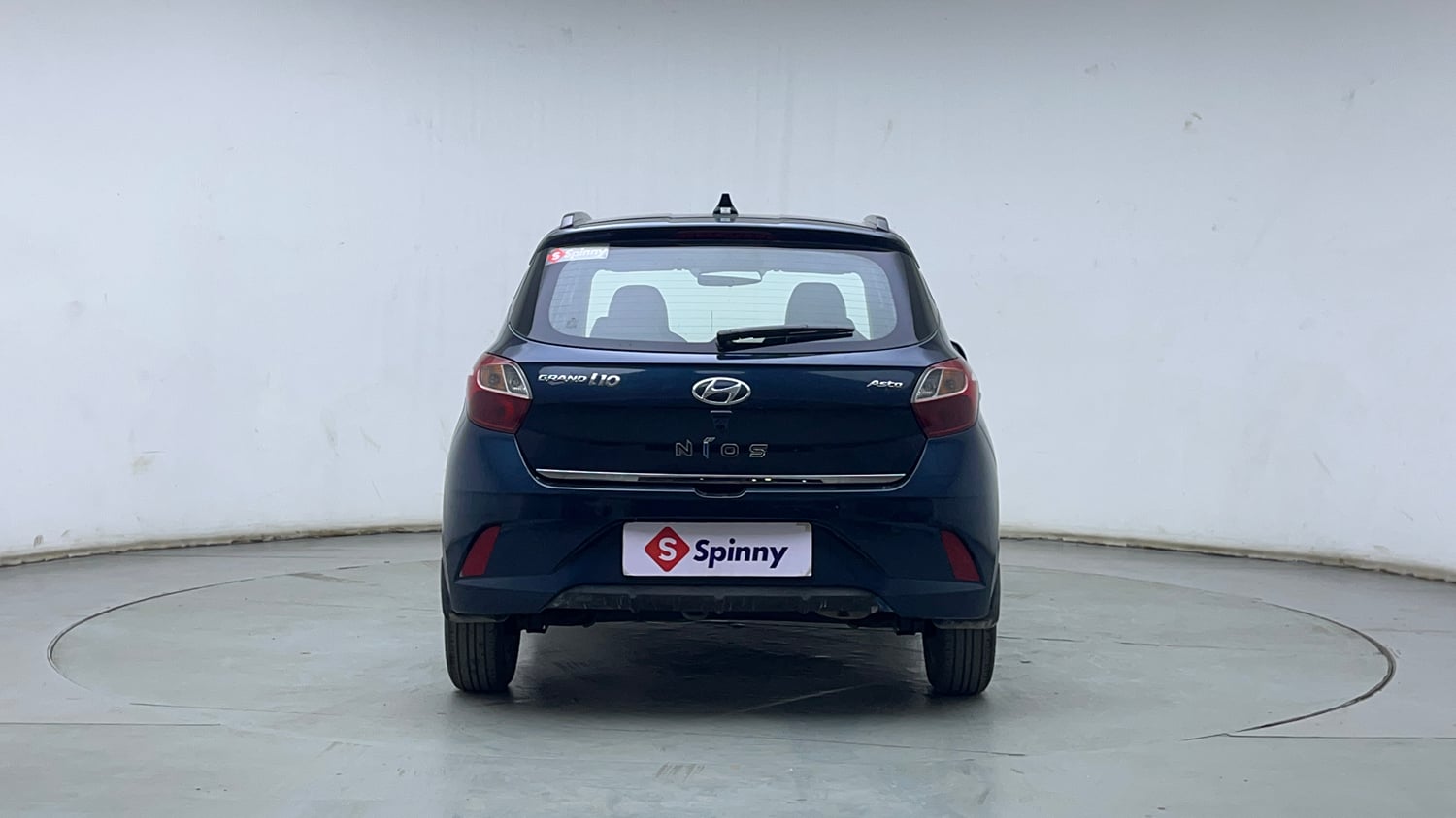Used 2020 Hyundai Grand i10 Nios Asta AMT 1.2 Kappa VTVT Petrol Automatic exterior BACK VIEW