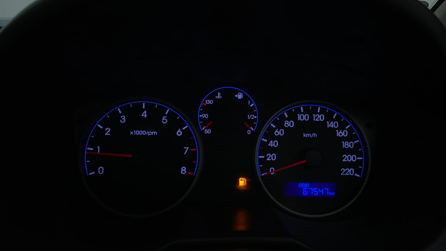 Used 2012 Hyundai i20 Sportz 1.2 BS-IV Petrol Manual interior CLUSTERMETER VIEW