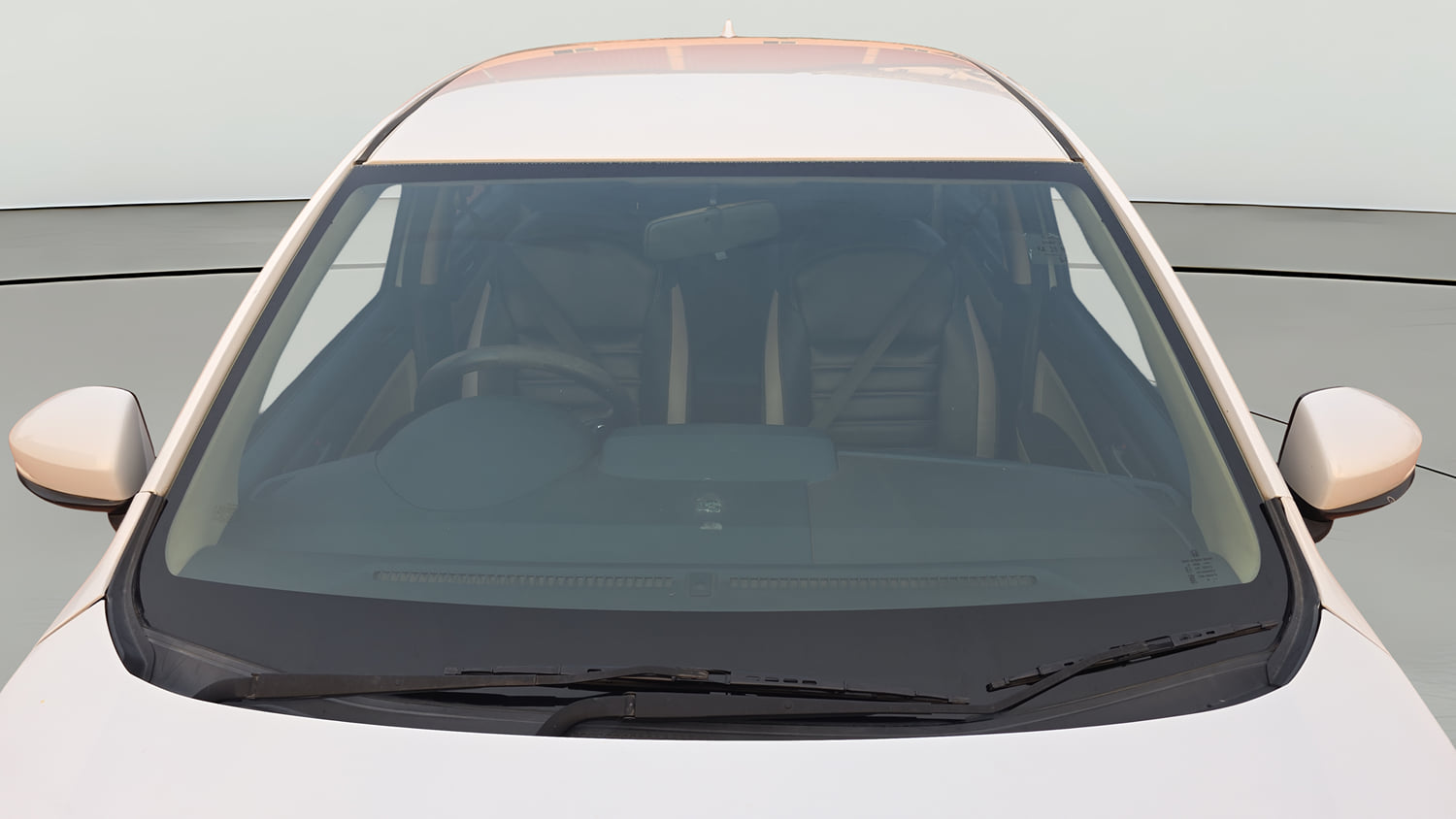 Used 2019 Honda Amaze 1.2 V CVT Petrol Petrol Automatic exterior FRONT WINDSHIELD VIEW