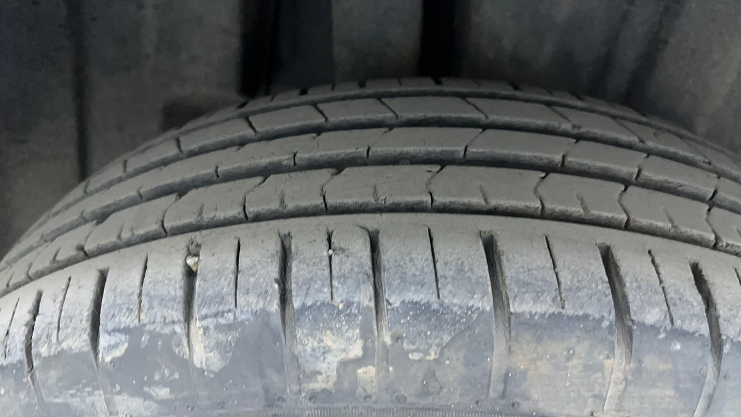 Used 2022 Maruti Suzuki Baleno Delta MT Petrol Manual tyres RIGHT REAR TYRE TREAD VIEW