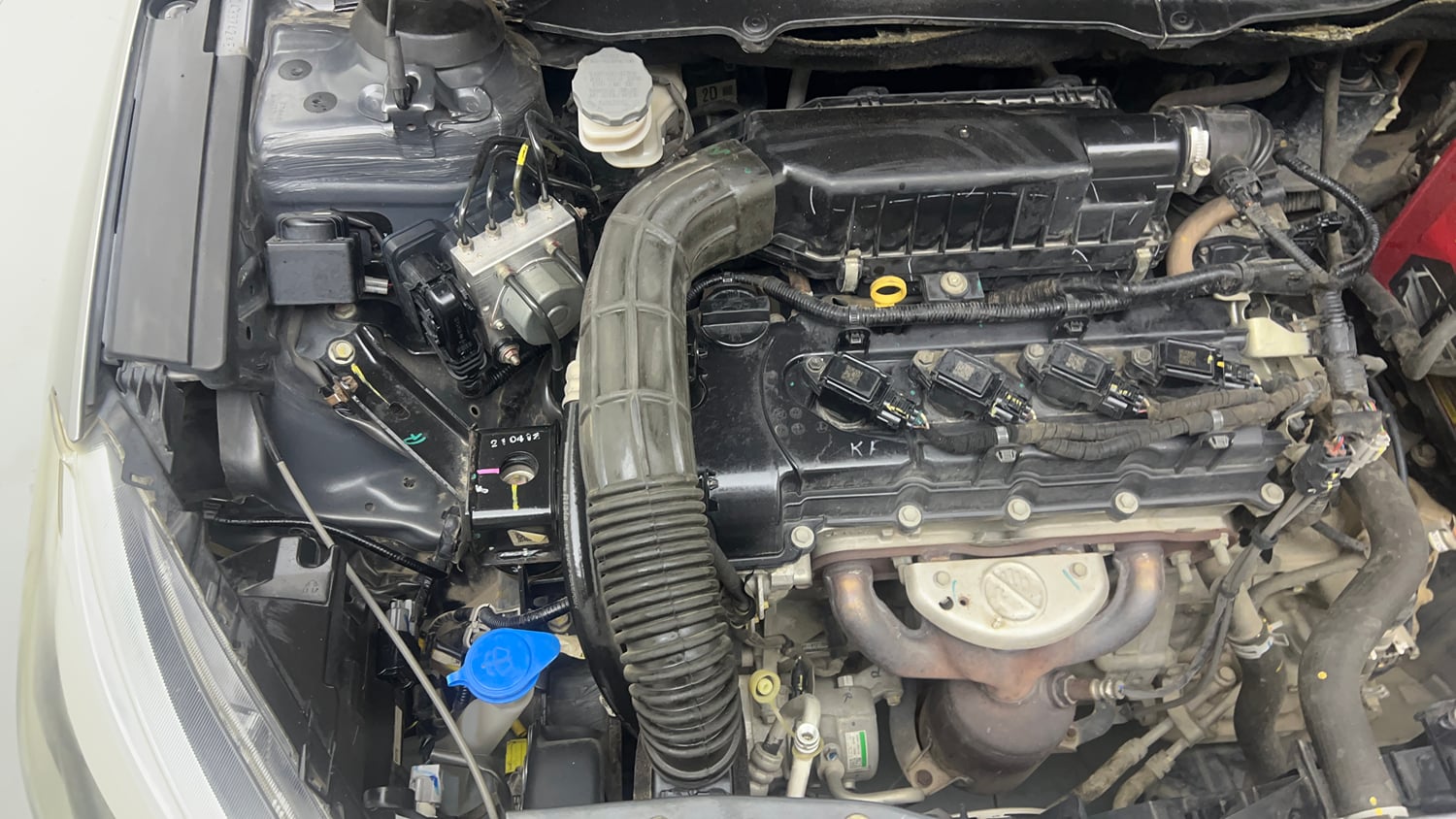 Used 2021 Maruti Suzuki Ciaz Alpha 1.5 AT Petrol Automatic engine ENGINE RIGHT SIDE VIEW
