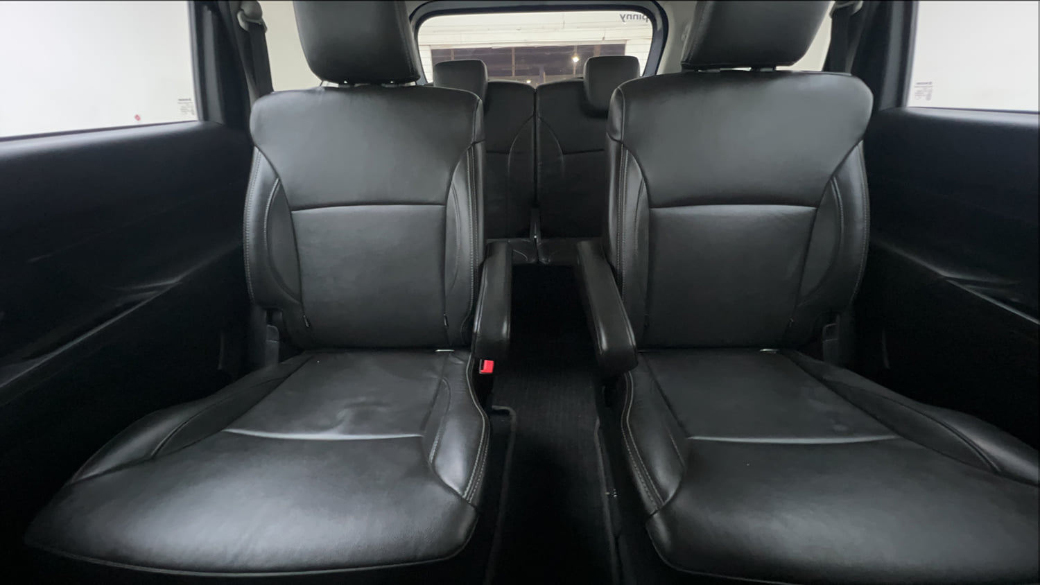 Used 2021 Maruti Suzuki XL6 Alpha AT Petrol Petrol Automatic interior REAR SEAT CONDITION VIEW