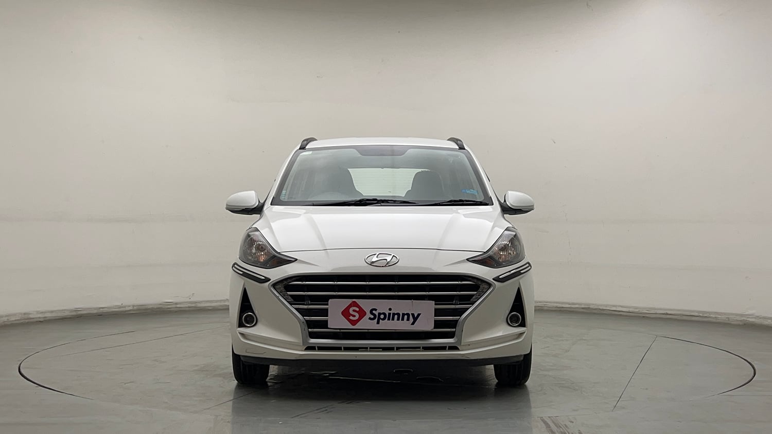 Used 2022 Hyundai Grand i10 Nios Sportz 1.2 Kappa VTVT Petrol Manual exterior FRONT VIEW