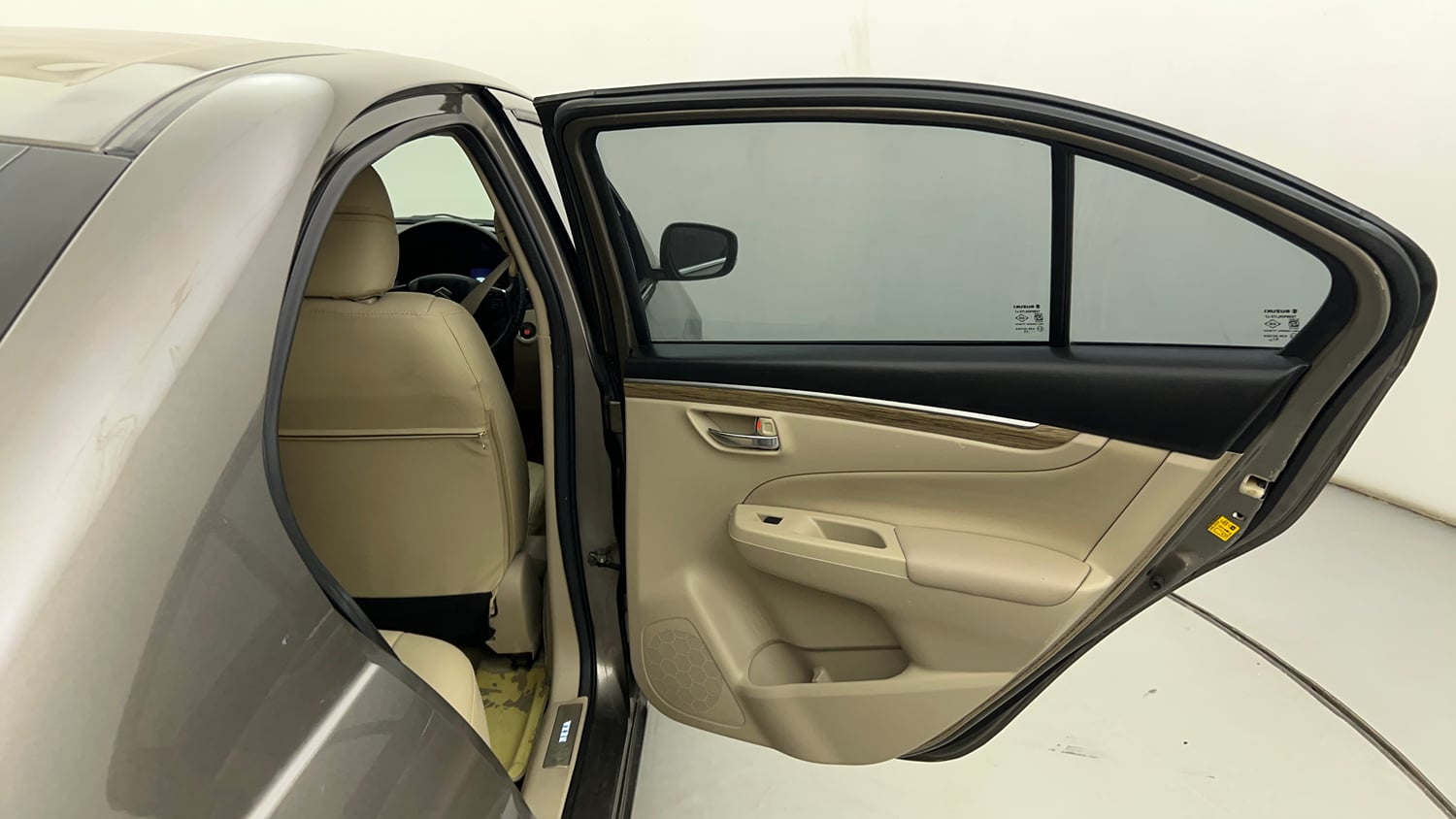 Used 2020 Maruti Suzuki Ciaz Alpha 1.5 AT Petrol Automatic interior RIGHT REAR DOOR OPEN VIEW