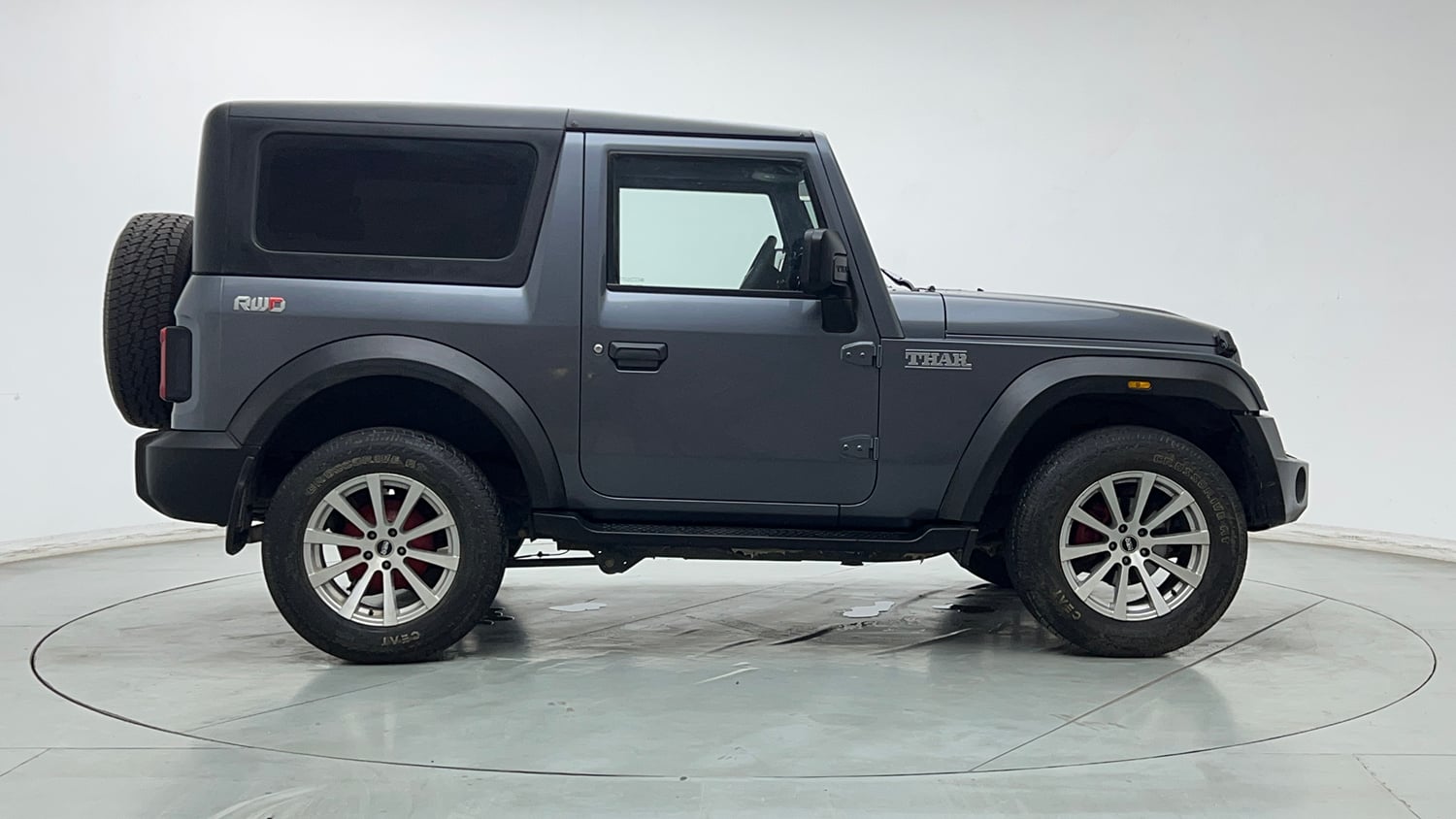 Used 2024 Mahindra Thar LX Hard Top Diesel MT RWD Diesel Manual exterior RIGHT SIDE VIEW