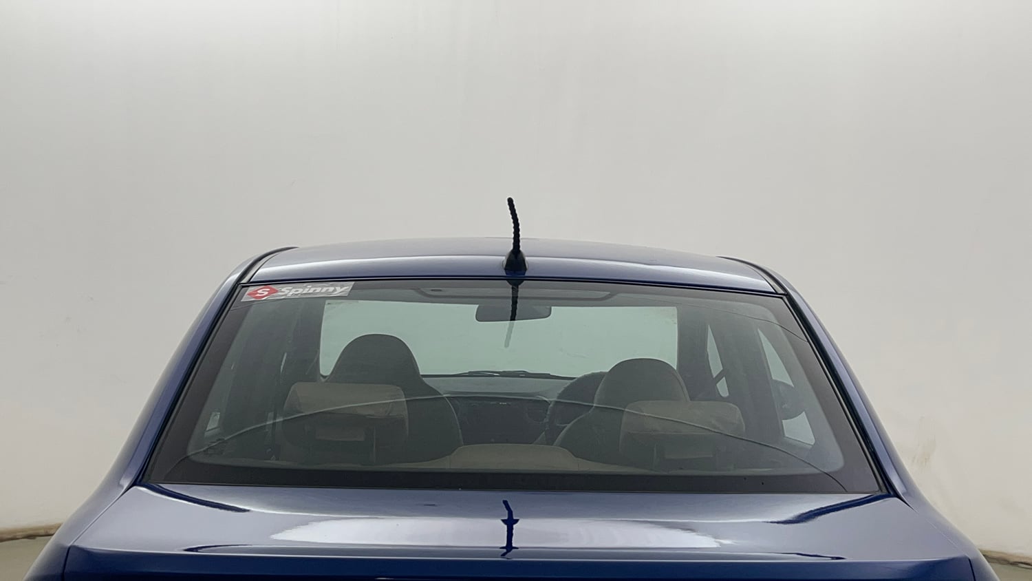 Used 2015 Hyundai Xcent Base 1.2 Petrol Manual exterior BACK WINDSHIELD VIEW